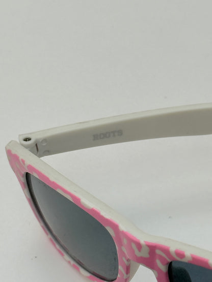 Roots Kids Pink Leopard Print Sunglasses 1-3Y