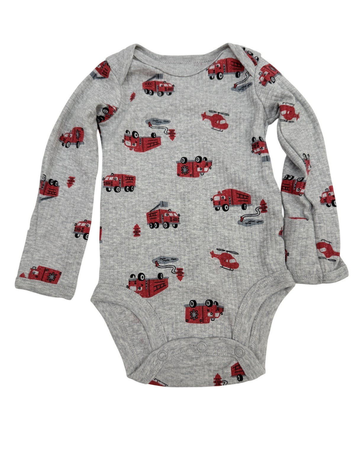 Carter's Fire Truck Print Bodysuit 3M