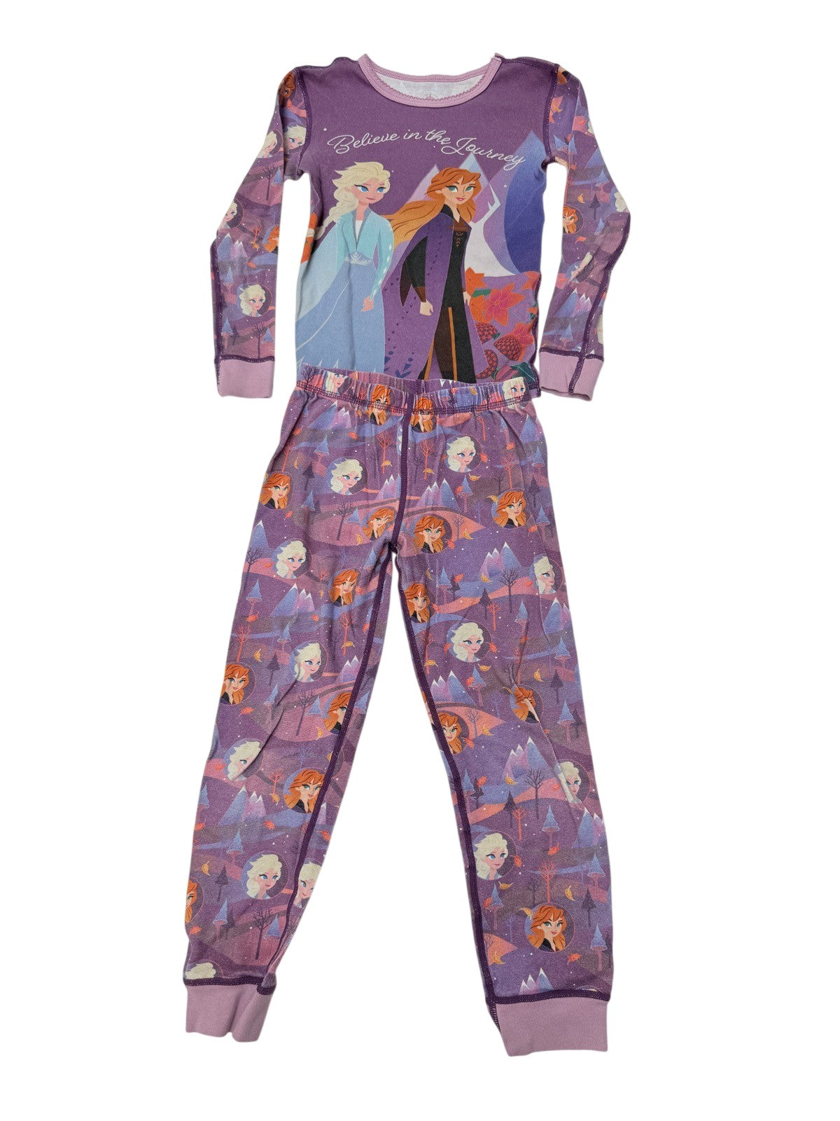 Disney Frozen 2 Pajama Set Size 7