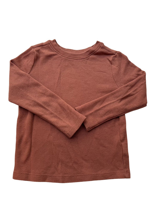 Old Navy Waffle Knit Long Sleeve Top 4T