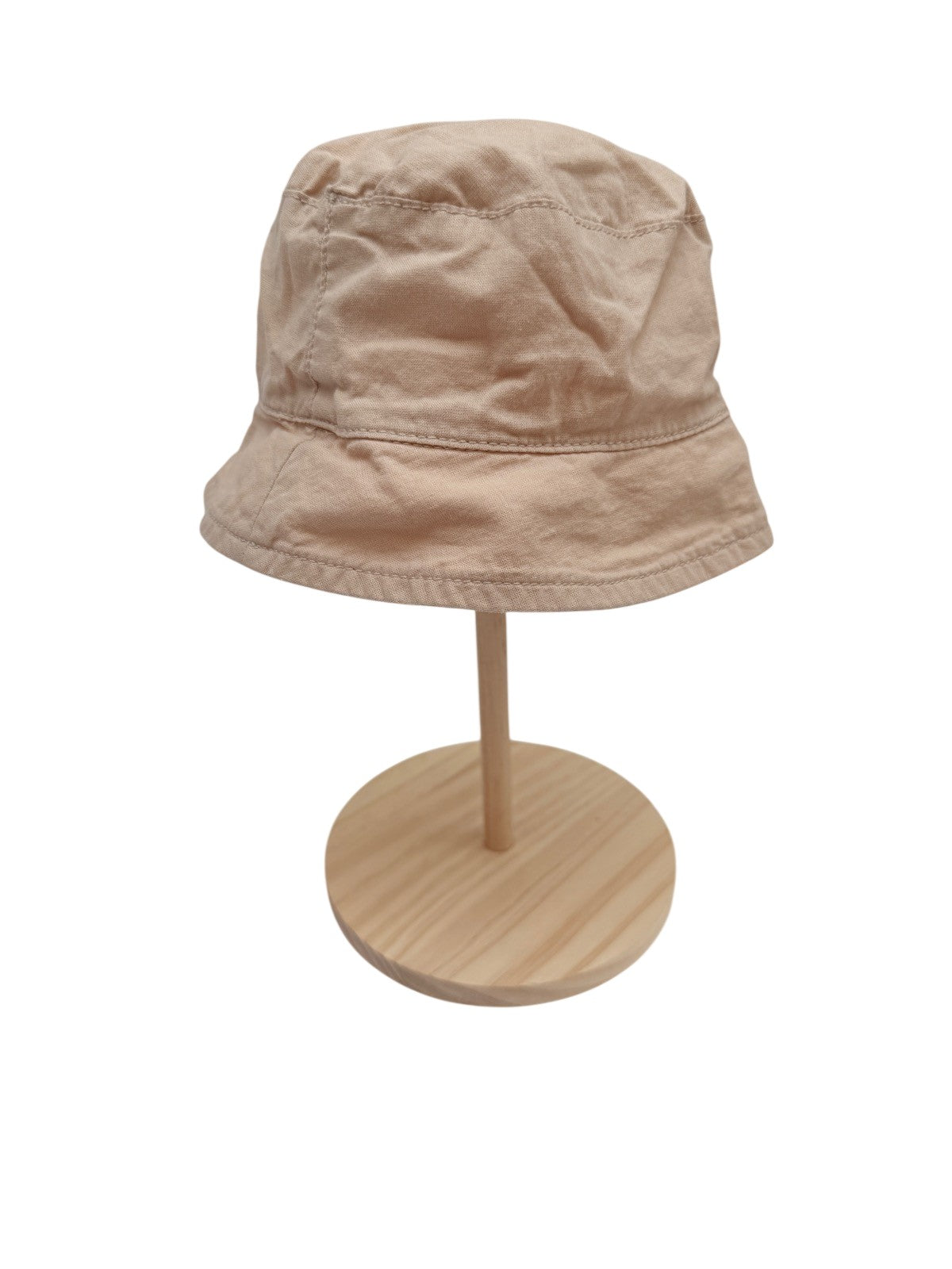H&M Beige Cotton Bucket Hat 2-4M