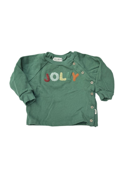 Rabbit Bear Organic Jolly Sweatshirt 18M