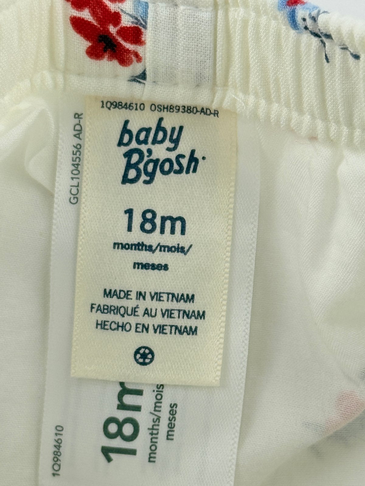 baby B'gosh Floral Shorts 18M