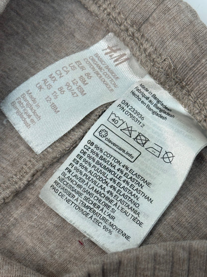 H&M Ribbed Leggings 12-18m
