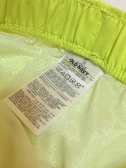 Old Navy Neon Yellow Swim Shorts 2T