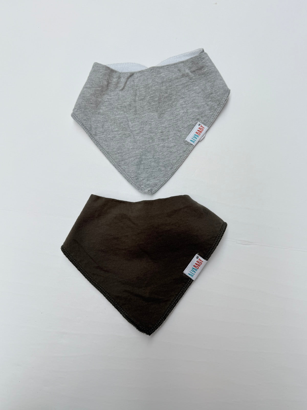 AlvaBaby Bandana Bib Set of 2