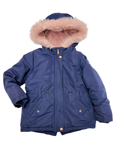 OshKosh B'gosh Navy Parka Jacket 4T