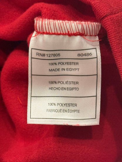 Reebok Red Logo Hoodie Sweatshirt 12M