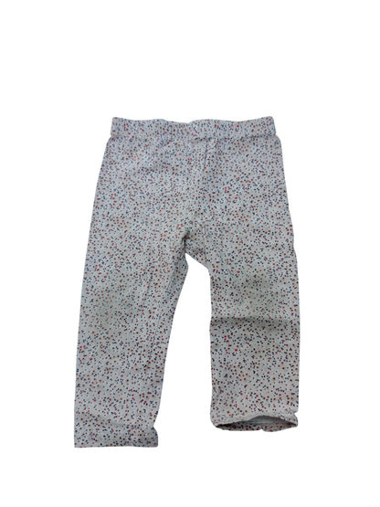 Baby Gap Floral Print Leggings 12-18 Months