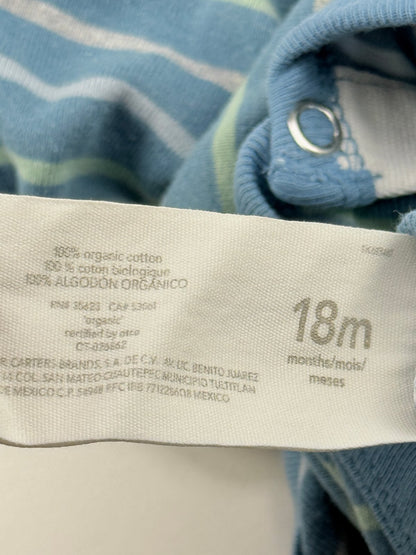 Little Planet by Carter's Striped Bodysuit 18M