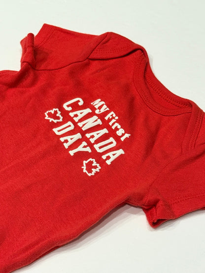 Carter's My First Canada Day Onesie 3M
