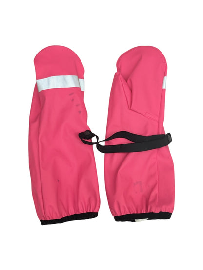 Reima Pink Softshell Mittens Size 4-6Y