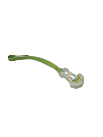 MAM Rainbow Pacifier Clip Green Strap