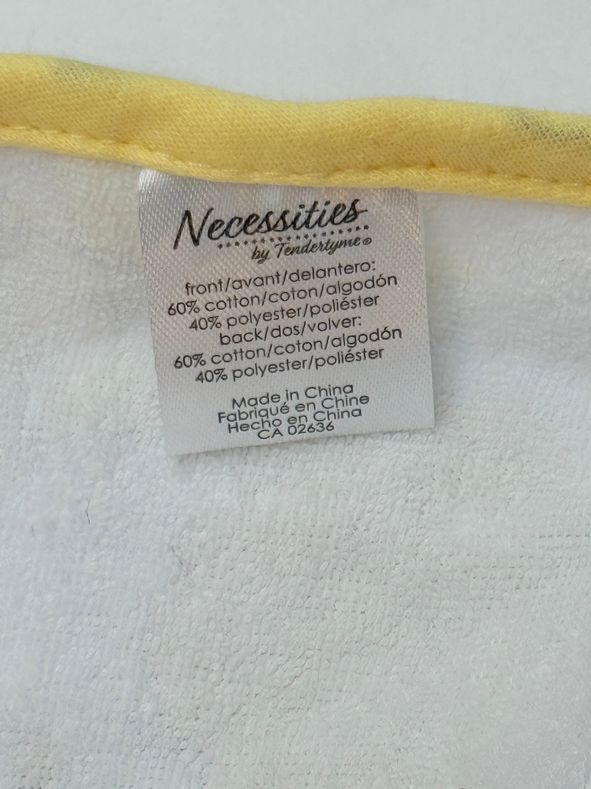 Necessities by Tenderyme Banana Print Baby Bib