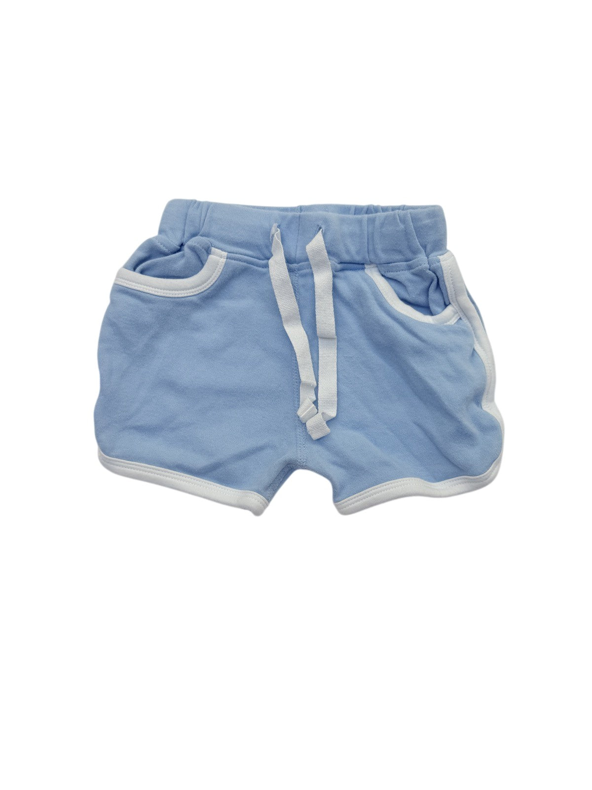 Sapling Organic Blue Shorts 12-18m