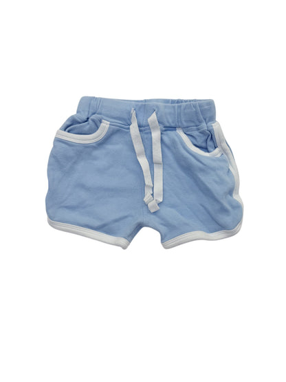 Sapling Organic Blue Shorts 12-18m