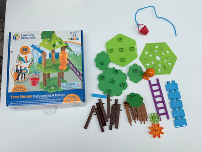 Learning Resources Tree House Engineering Building Set