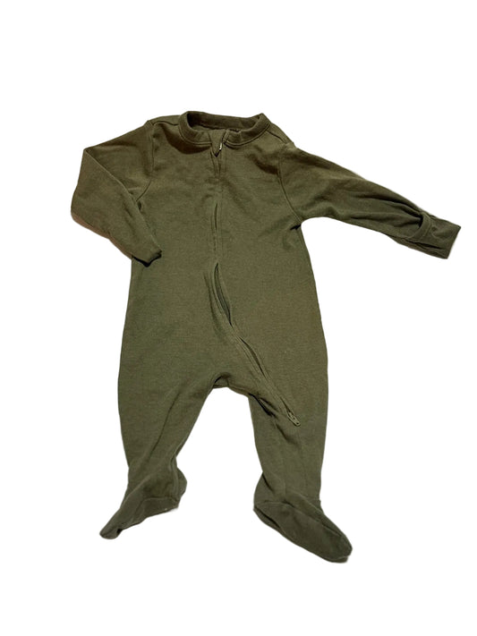 Old Navy Olive Green Footed Sleeper 3-6M