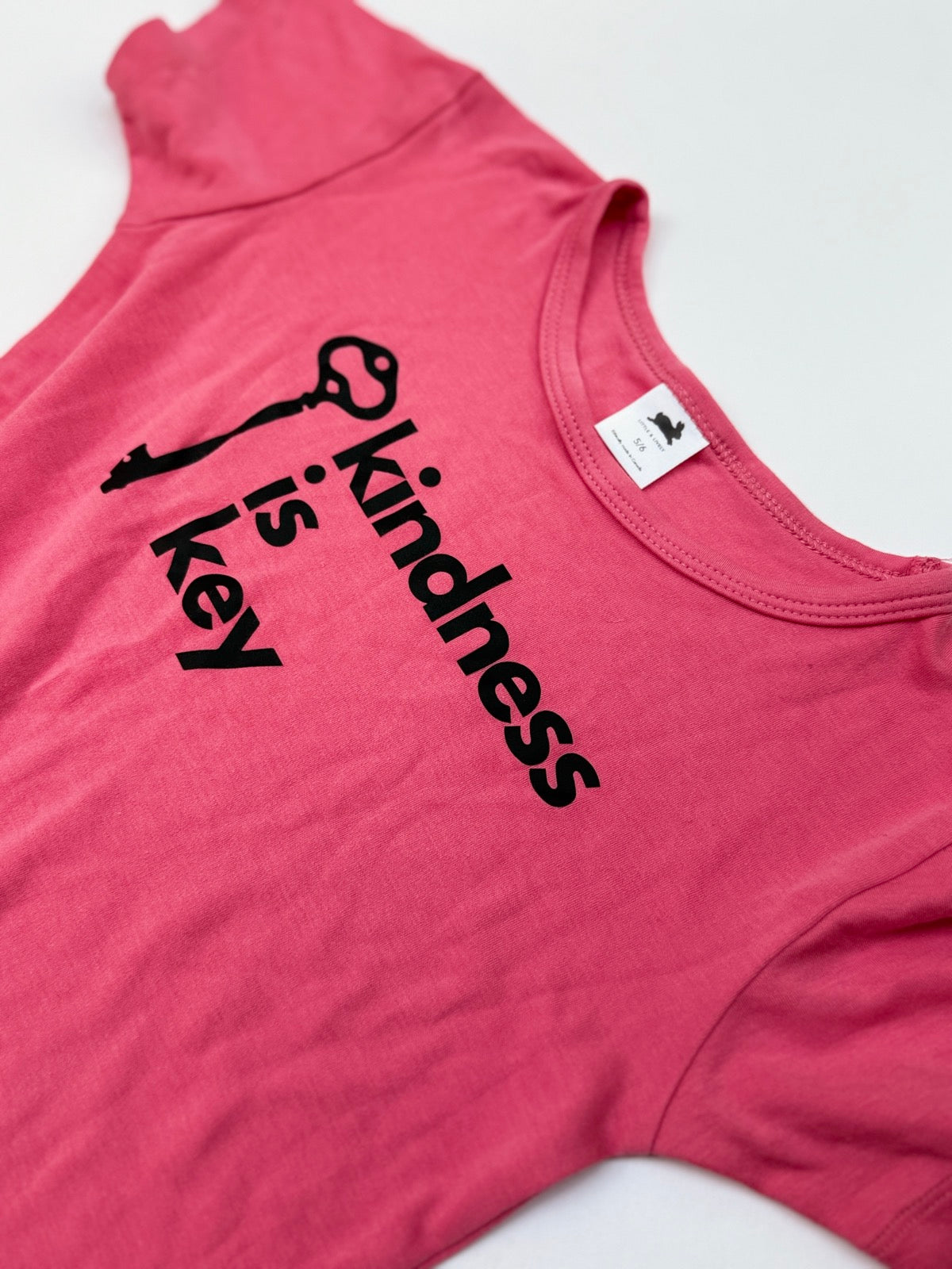 Little & Lively Kindness Is Key Tee 5 6