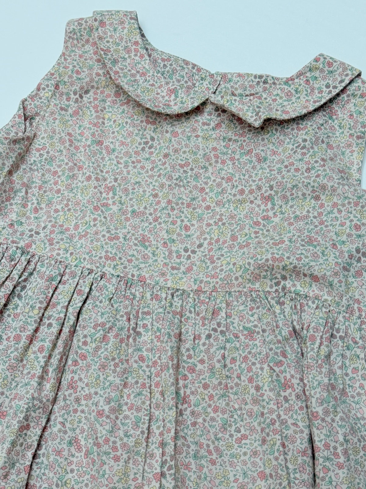 Jacadi Paris Floral Peter Pan Collar Dress 10