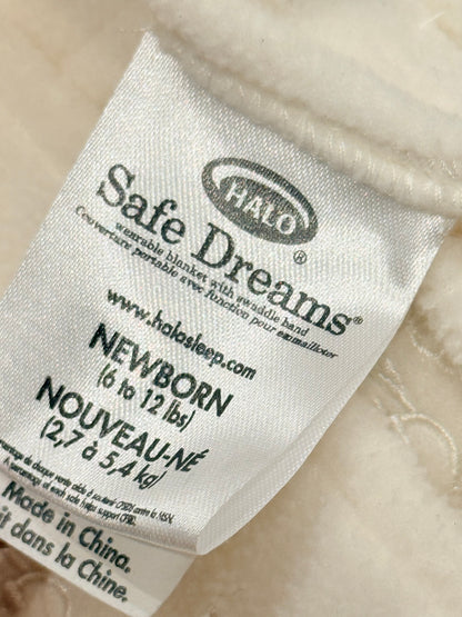 HALO Safe Dreams Swaddle Sleep Sack Newborn