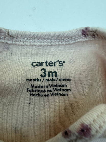 Carter's Floral Long Sleeve Bodysuit 3m