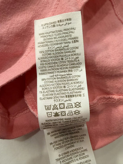 Boden Pink Rainbow Trim Long Sleeve Top 4-5Y