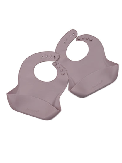 Loulou Lollipop Silicone Bib Set 2-Pack