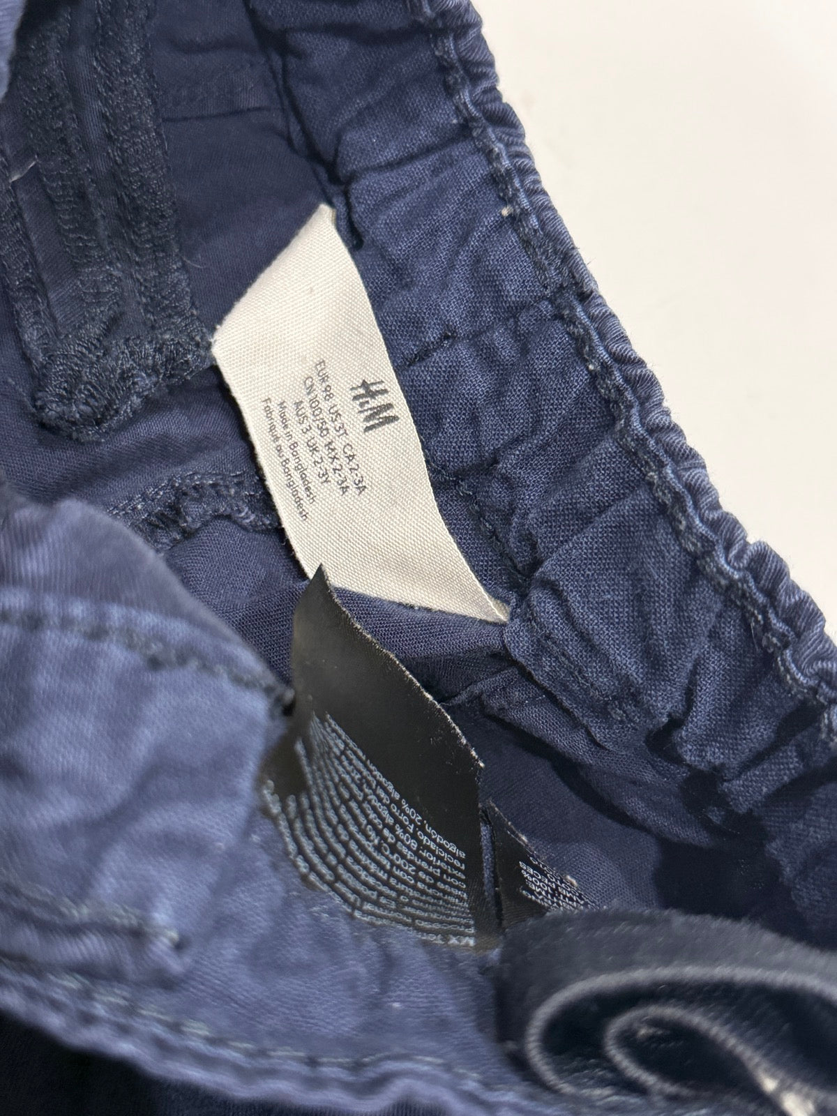 H&M Navy Chino Pants 2T