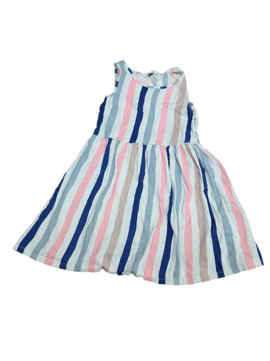 H&M Striped Sleeveless Dress Size 8