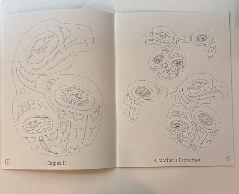 Mark Preston Indigenous Art Coloring Book