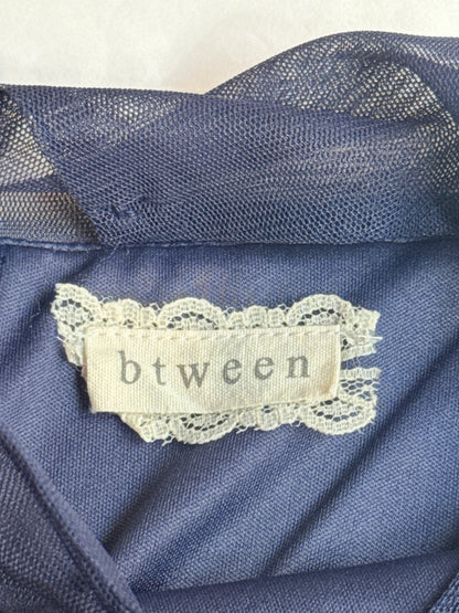btween Navy Sequin Hi-Low Dress Size 10