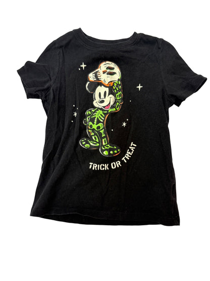 Old Navy Disney Mickey Skeleton T-Shirt Size 5T