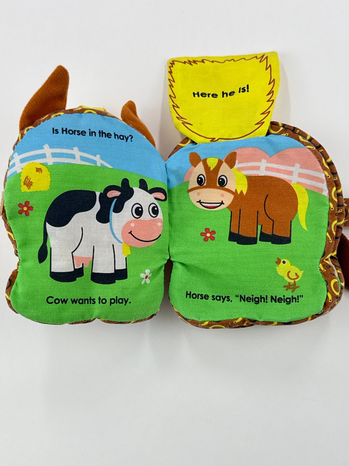 Soft Play Horse Soft Cloth Book Toy