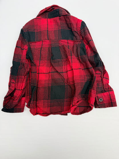 Outdoor Kids Plaid Flannel Shirt Size 2T