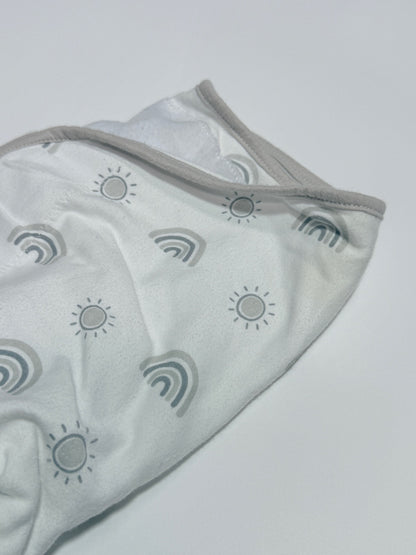 Mama Cheetah Rainbow Sun Swaddle Small Medium