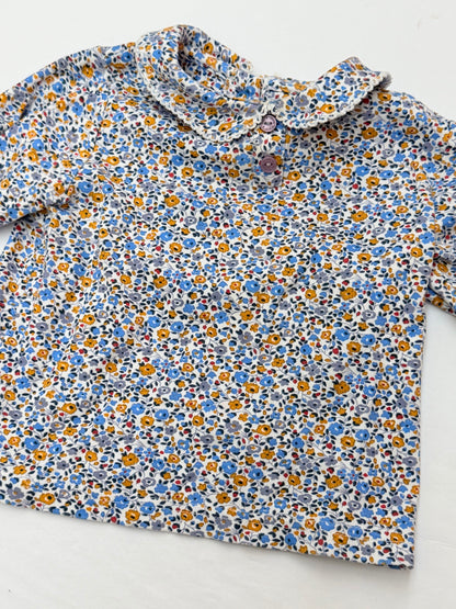 JoJo Maman Bébé Floral Blouse 18-24M