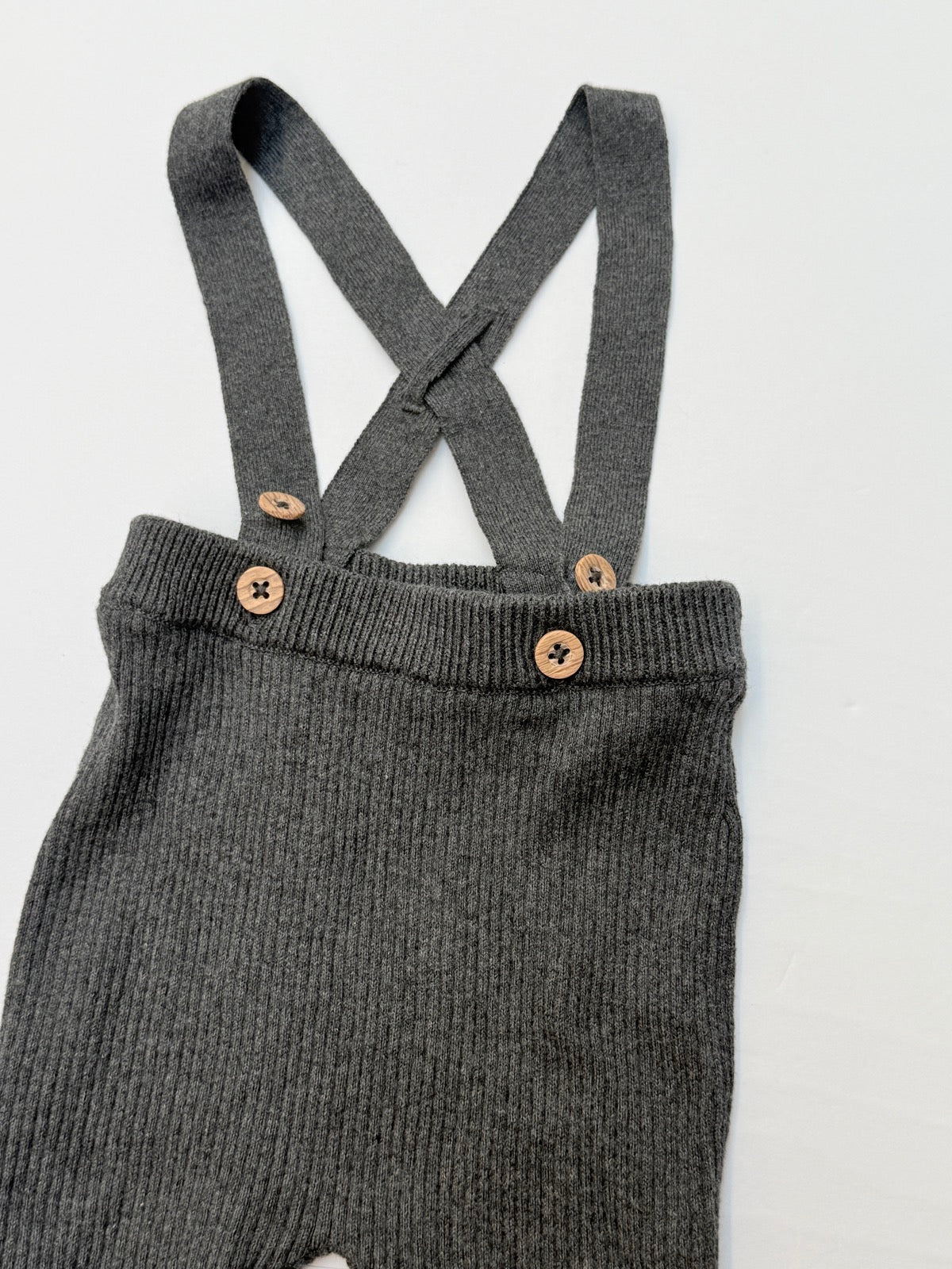 Carter's Ribbed Suspender Overalls 3M