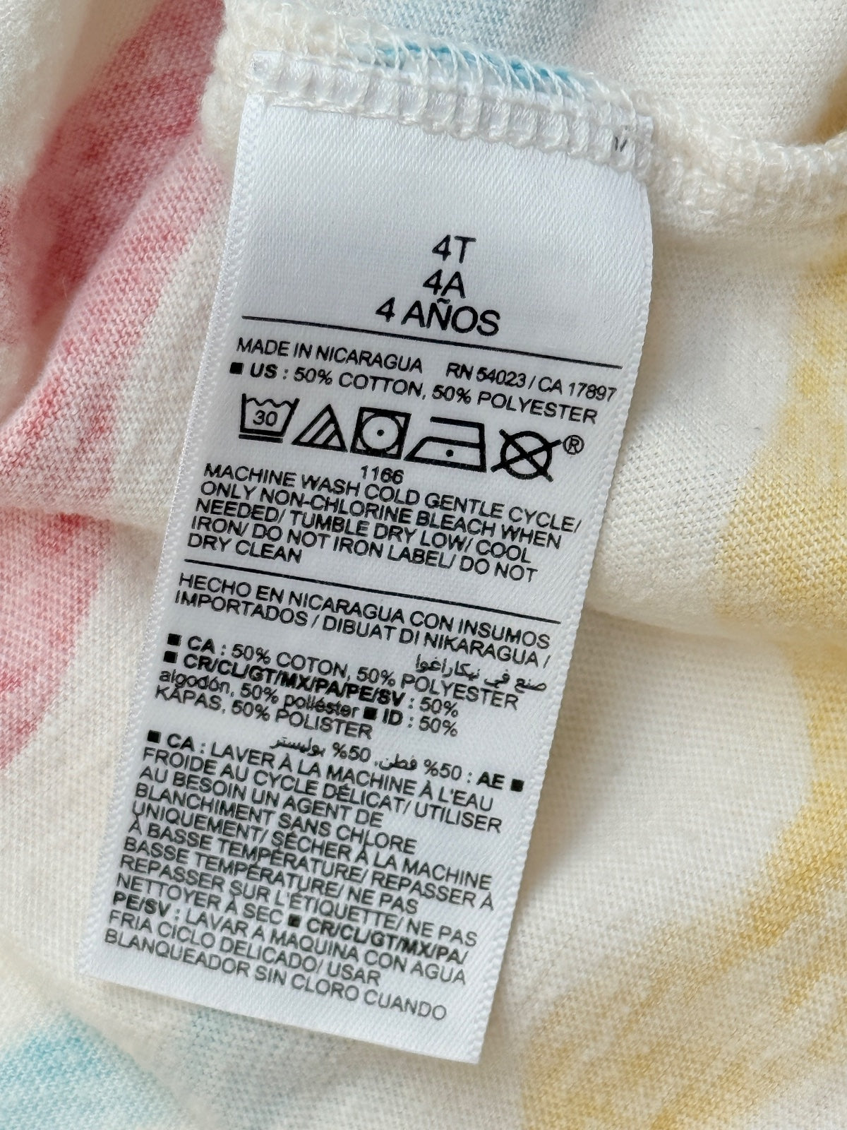 Old Navy Wavy Striped Tank 4T