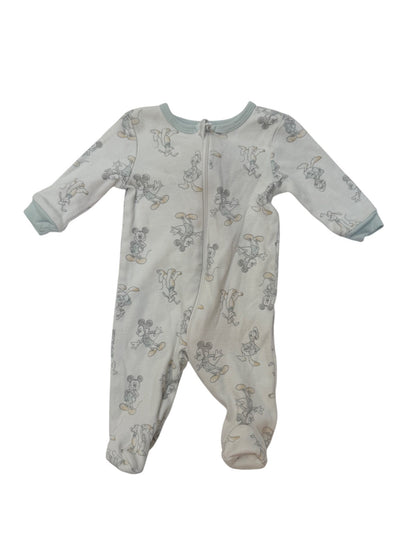 Disney Baby Mickey Mouse Footed Sleeper 0M