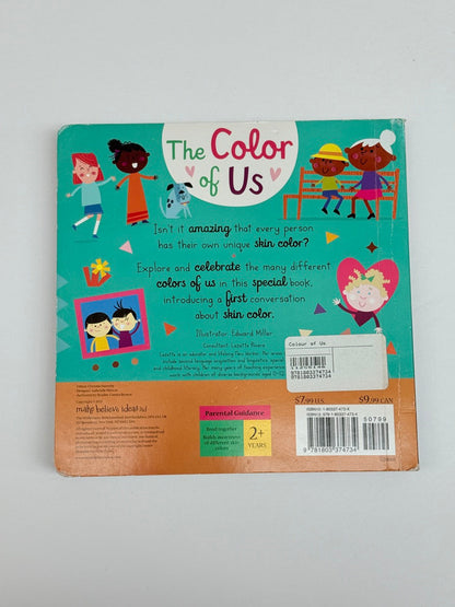 The Color of Us Board Book