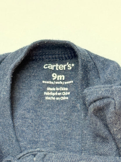 Carter's Navy Footed Sleeper 9M
