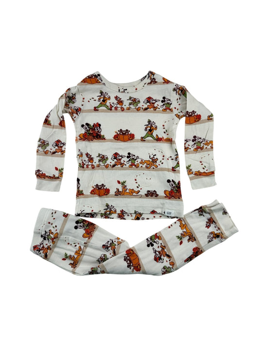 baby Gap Disney Fall Pajama Set Size 2T