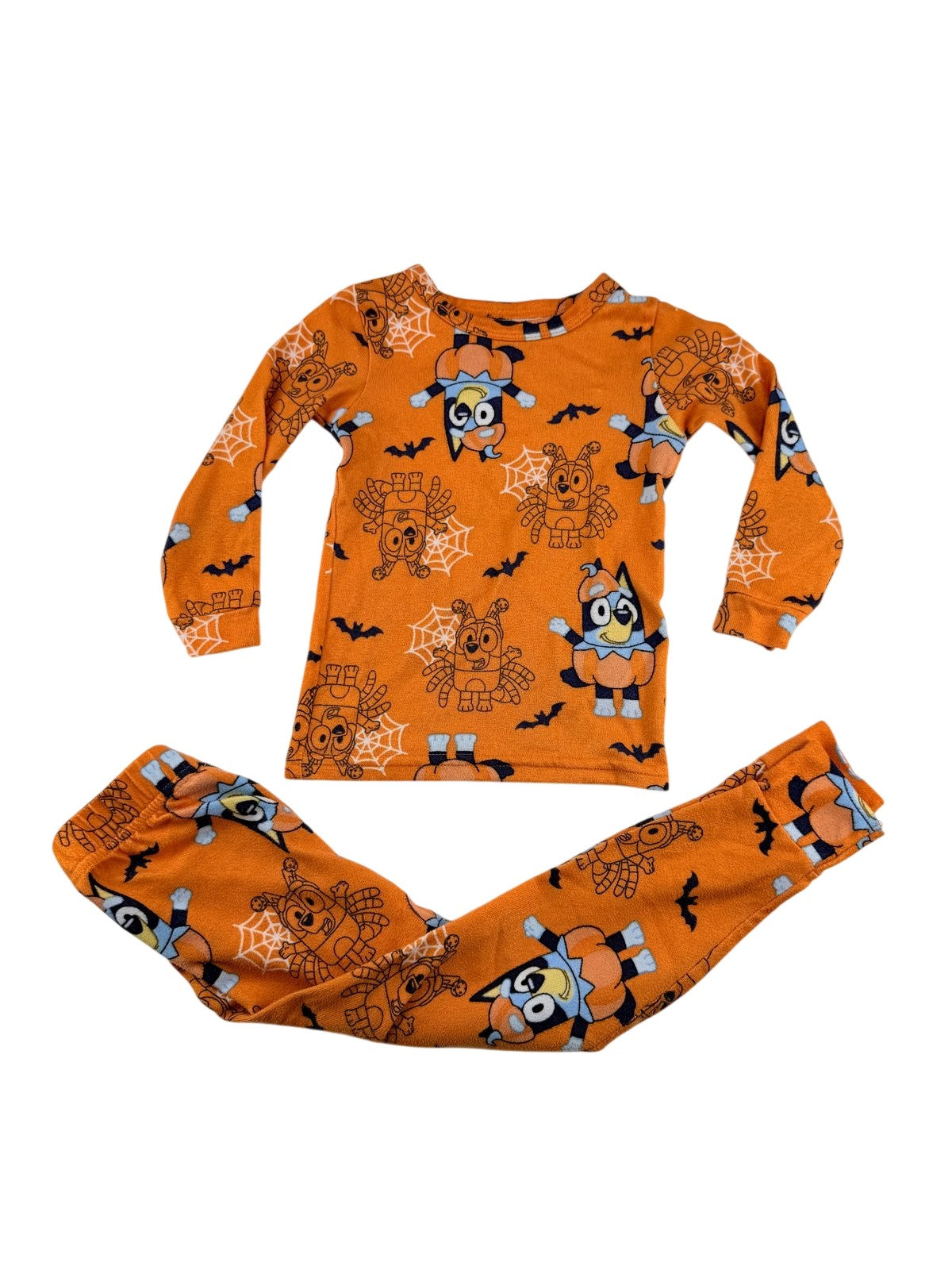 Blue Halloween Pajama Set Size 3T