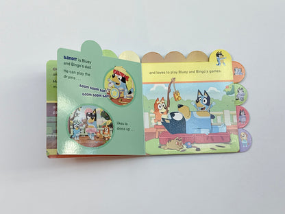 Bluey Meet Bluey's Family Board Book
