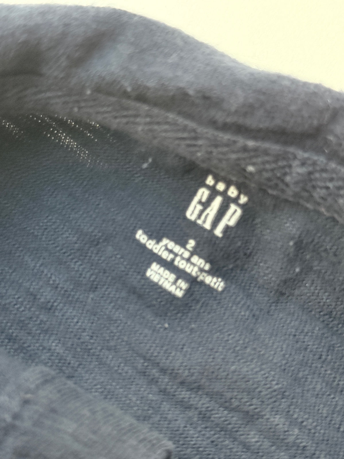 Baby Gap Navy Long Sleeve Polo 2T
