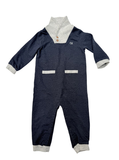 Calvin Klein Jeans Navy Romper 18M