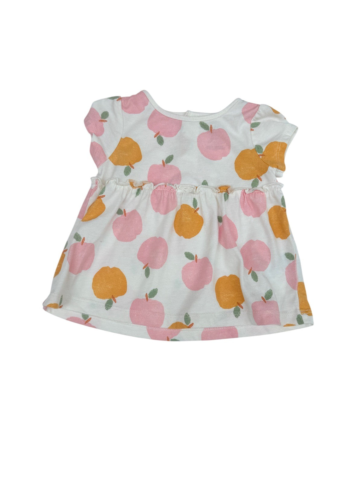 Carter's Child of Mine Apple Print Top 6-9M