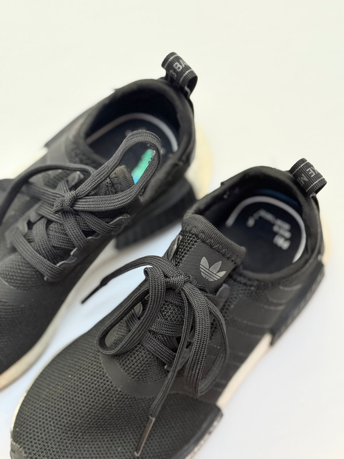 Adidas NMD R1 Black Sneakers Size 10K