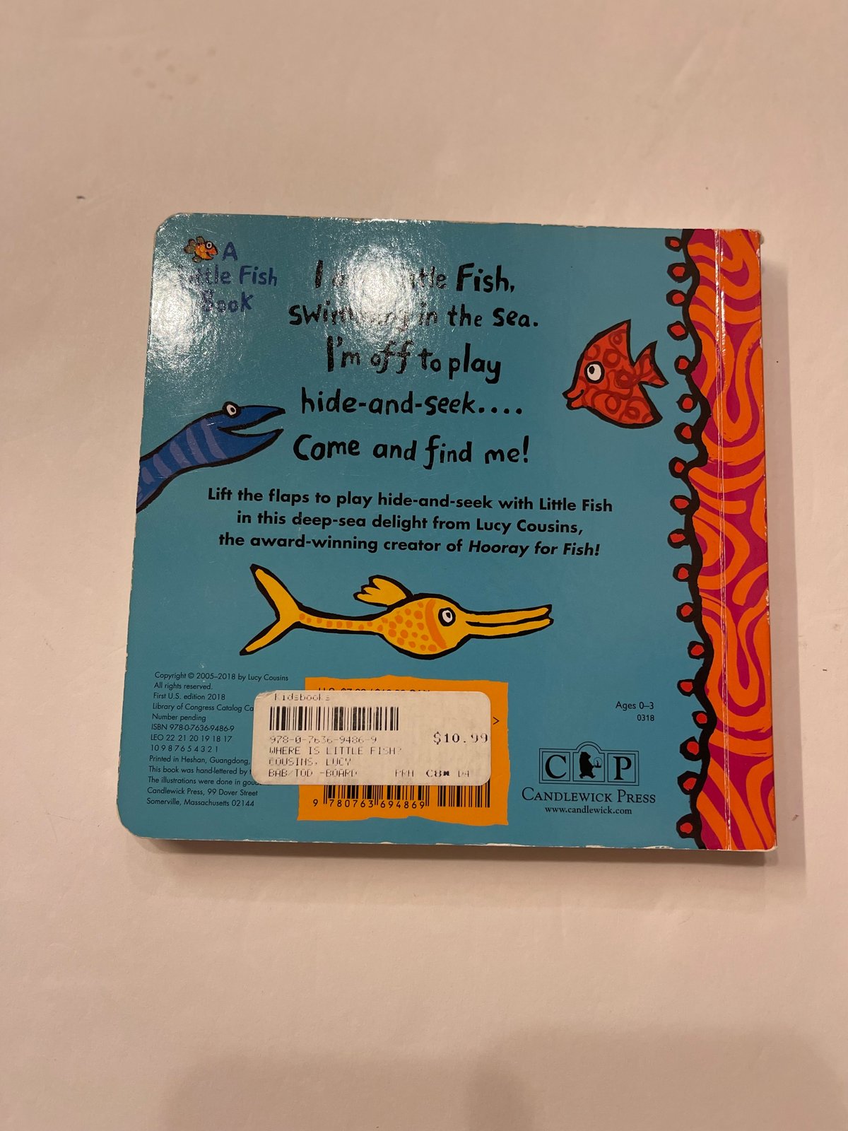Lucy Cousins Where Is Little Fish?